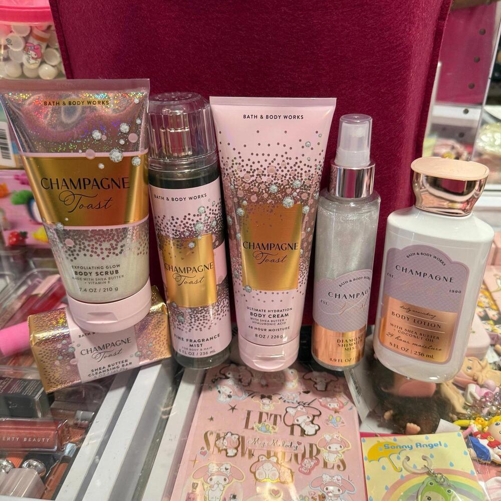 Bath and Body Works Champagne Toast Set